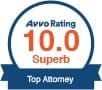 Avvo Rating 10.0 Superb | Top Attorney